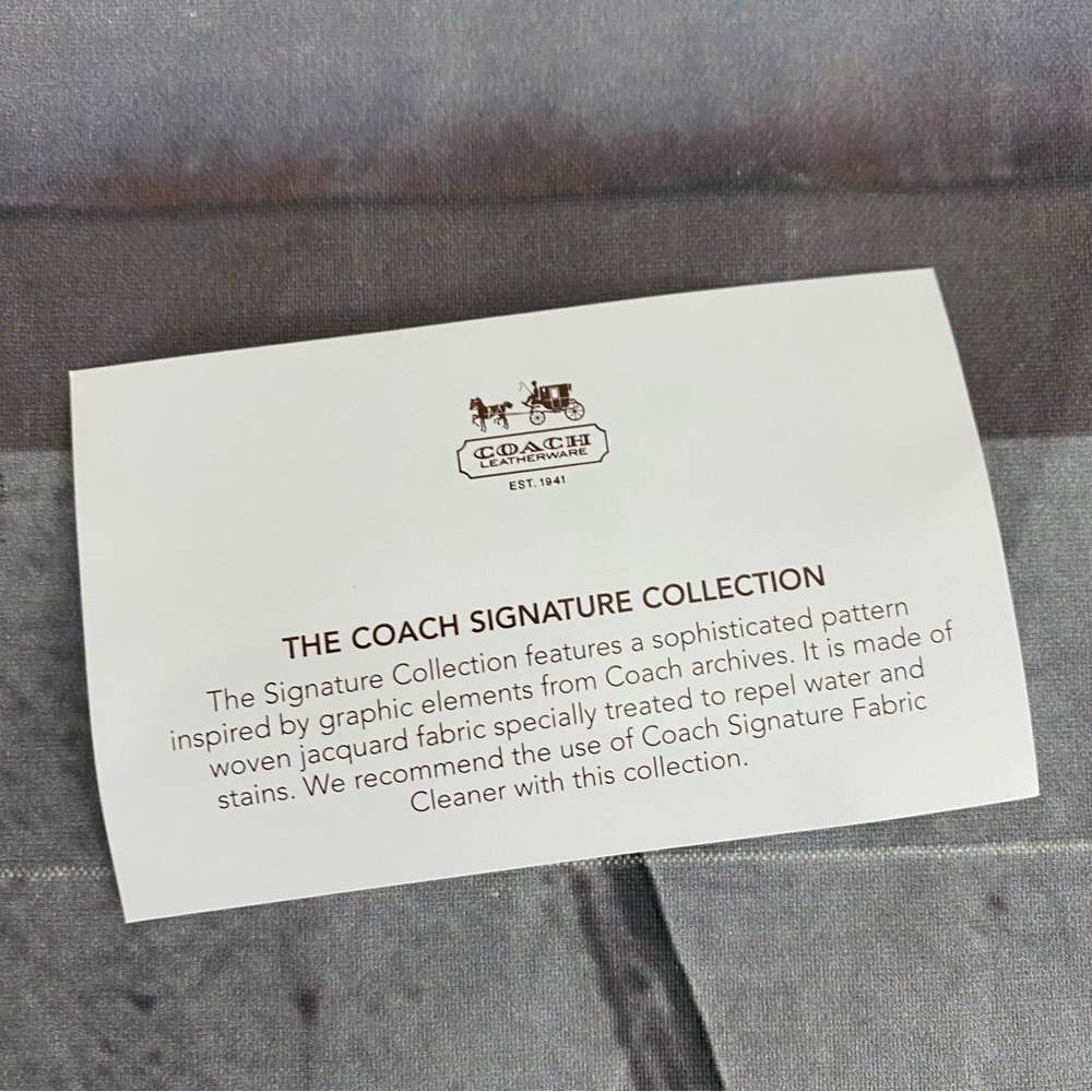 Coach Chocolate and Beige Wristlet - Picture 8 of 10